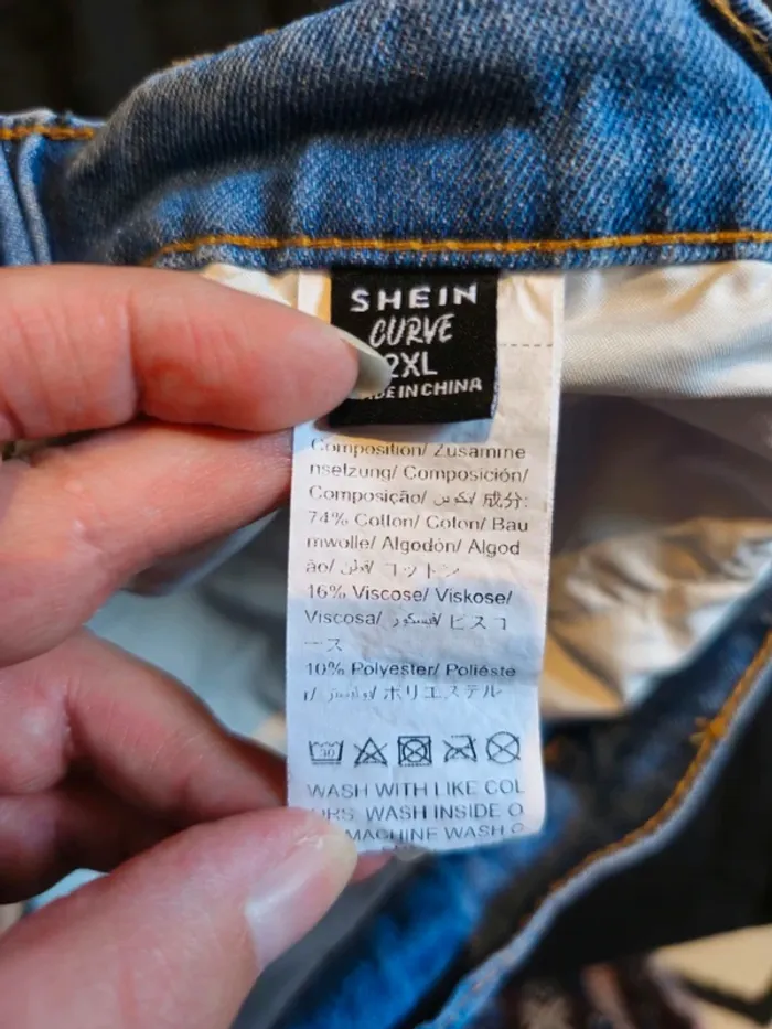 Short en jean shein 2xl - photo numéro 5