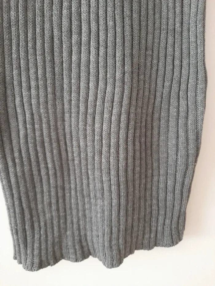 Robe longue moulante en lainage - photo numéro 4