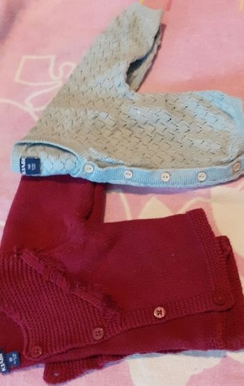 Lot gilet bébé