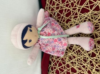 Tendresse - Ma 1ère poupée en tissu Fleur - 25cm