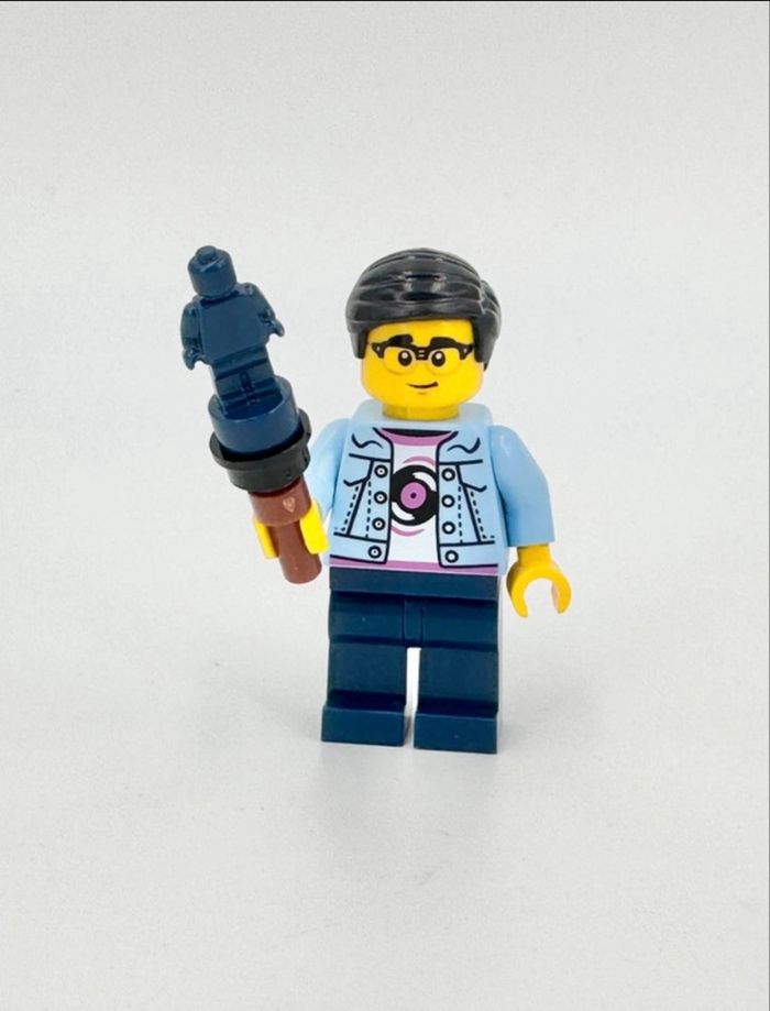 Lego Figurines Nouvel An Chinois : Marionnettiste d’Ombres Chinoises (visage double expression) - NEUF - photo numéro 3