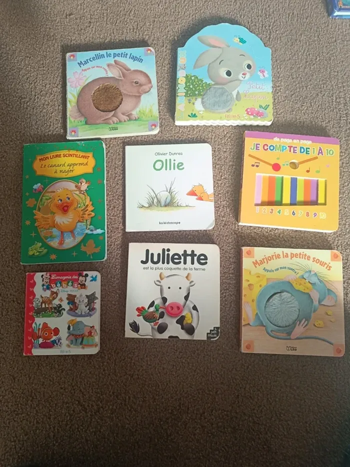 Lot 8 livres enfant