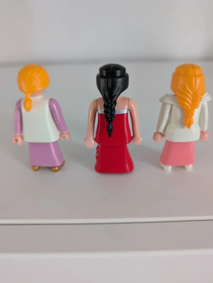 Playmobil lot personnage femme en robe reine princesse autre - photo numéro 5