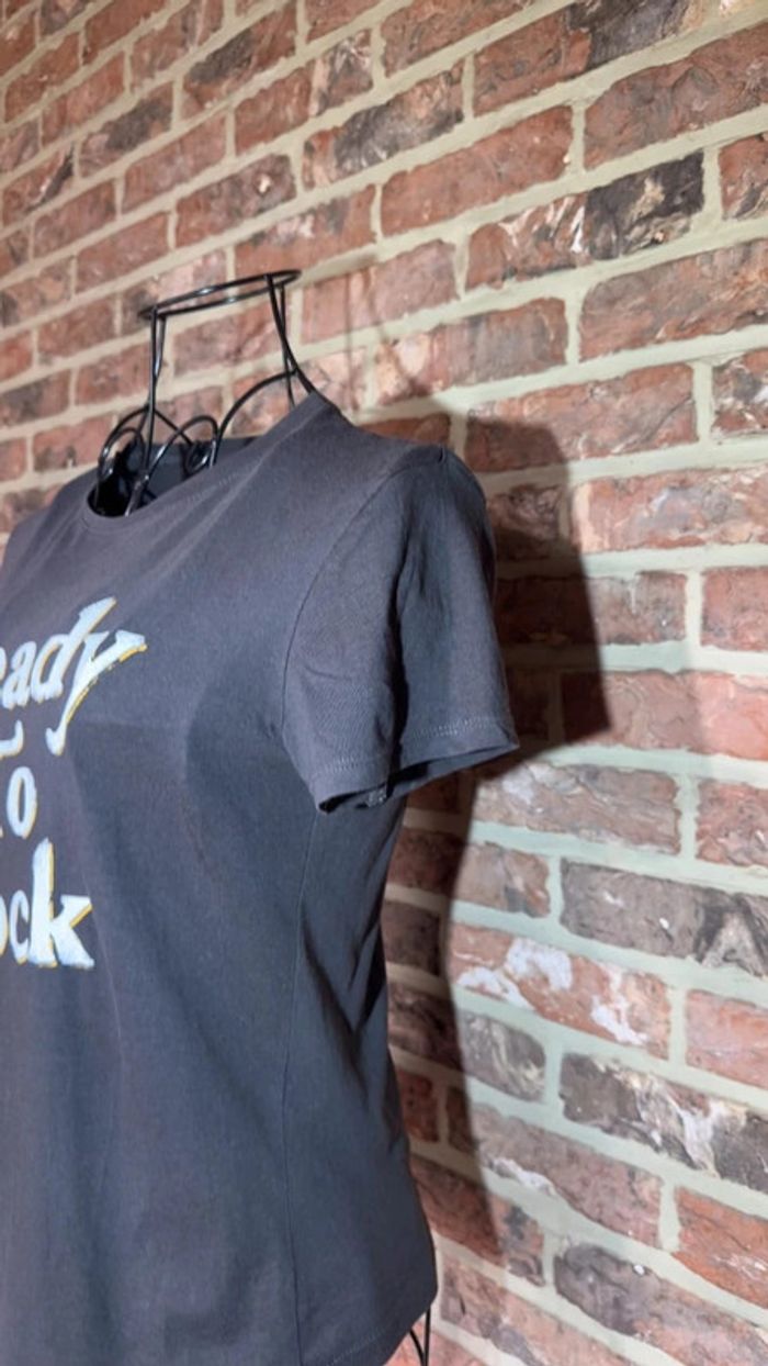 T-shirt gris Ready To Rock Kiabi XS / 14 ans - photo numéro 5