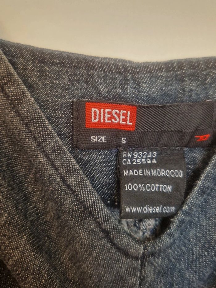 Robe en jeans, Diesel, S, neuve - photo numéro 3