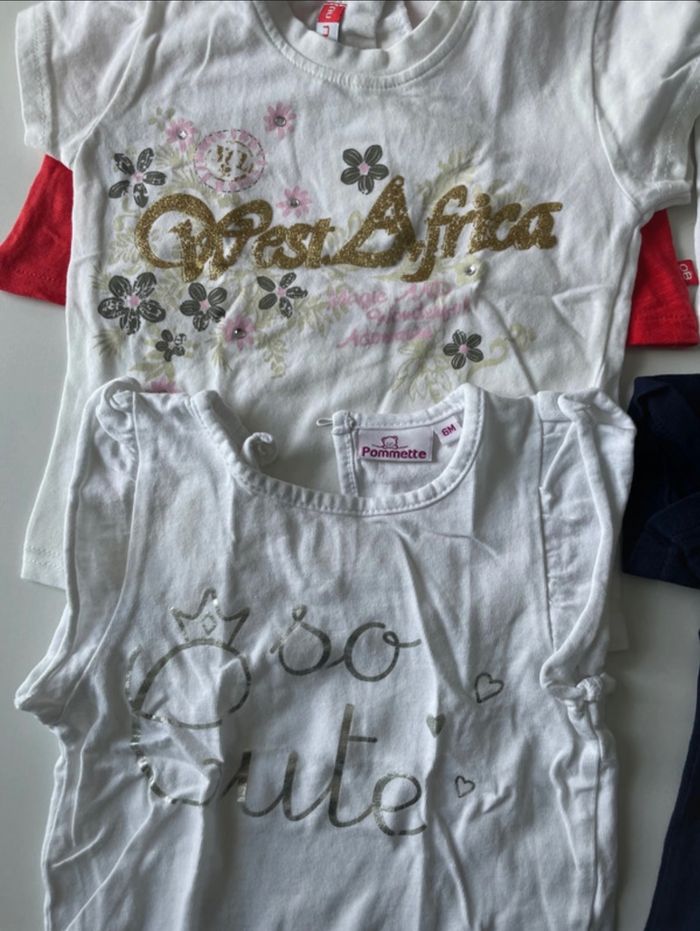 Lot T-shirt manches courtes - photo numéro 3
