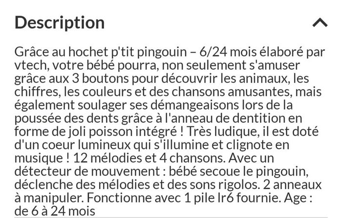 hochet petit pingouins 👼 - photo numéro 6