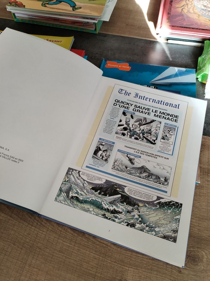 BD les aventures de quicky - photo numéro 2