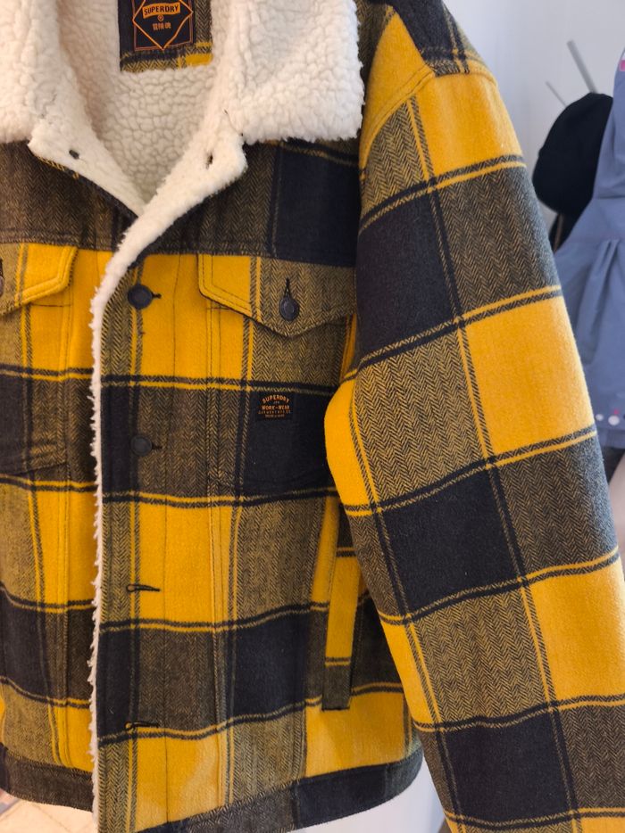 Veste fourrée Superdry pour homme - photo numéro 2