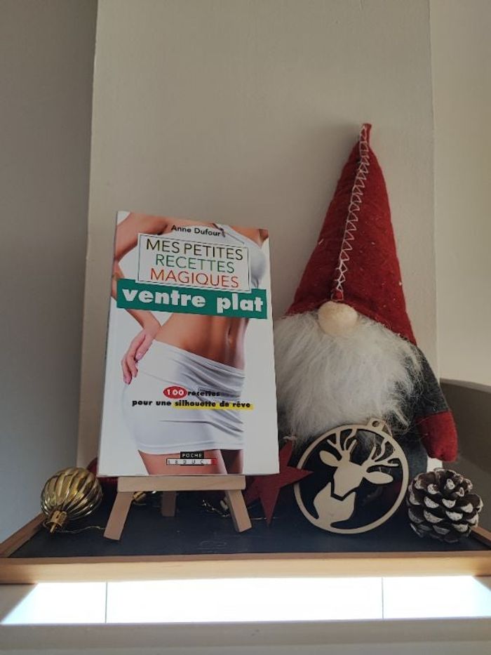 5- Livre “Mes petites recettes magiques – Ventre plat” – Très bon état !📖