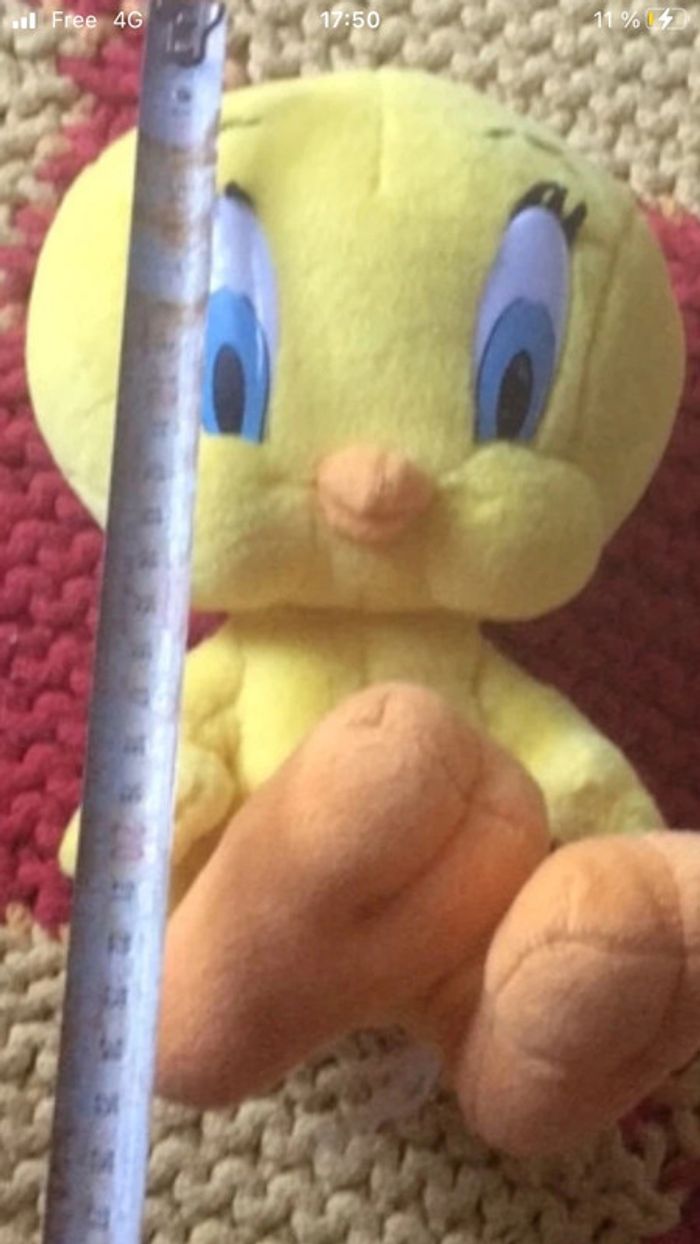 Peluche Titi environ 22 cm - photo numéro 5