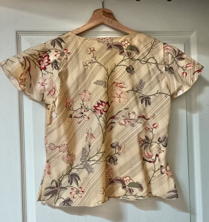 Stella Forest blouse 40/ 42  broderie serin et perles, très bon état - photo numéro 6
