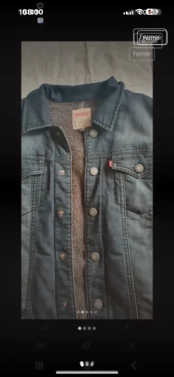 Veste en jean 14 ans Lévis
