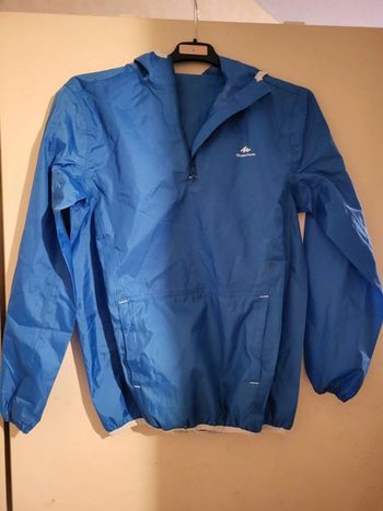 Veste imperméable Kway Quechua bleue