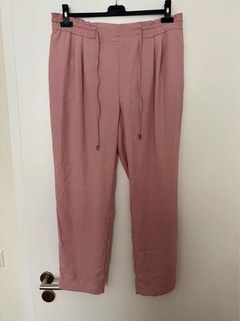 Pantalon léger rose Zara XL