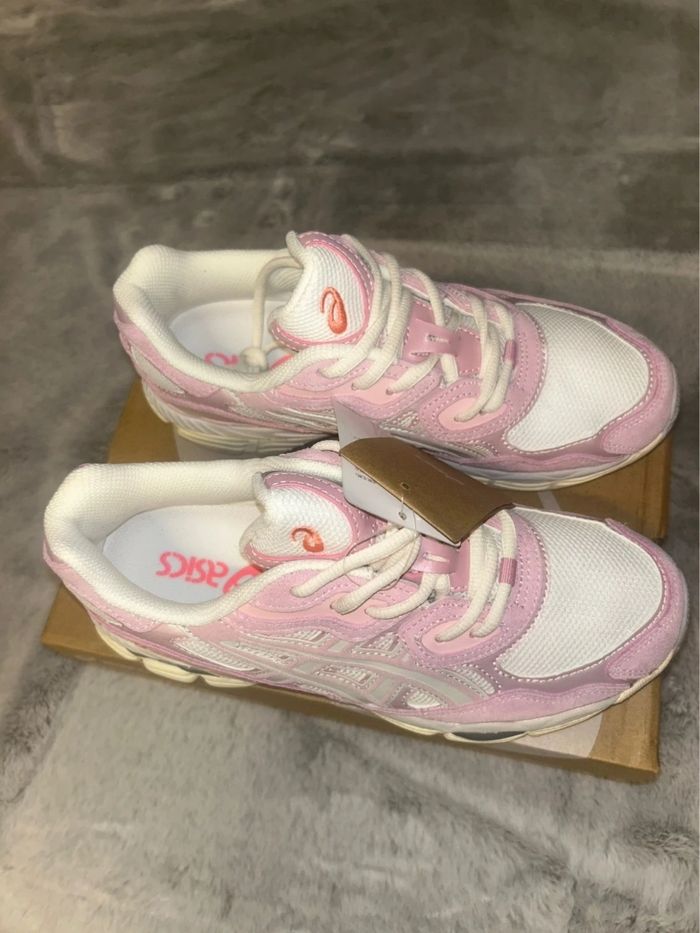 ASICS Gel-NYC Cream Mineral Beige Pink 40 - photo numéro 2