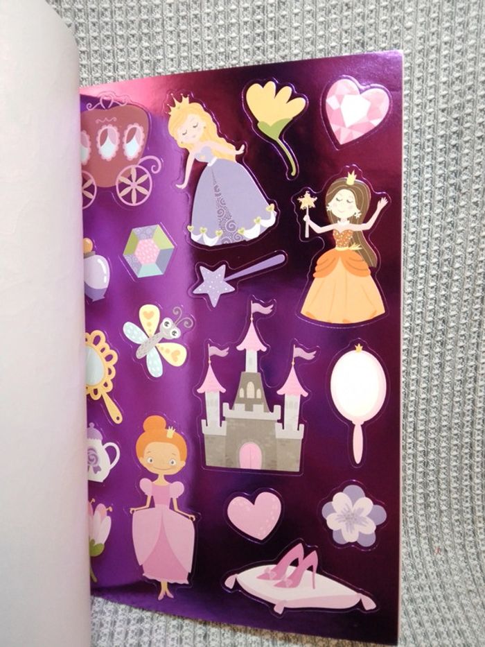 Sticker Book "Princesse" (cœur) - photo numéro 4