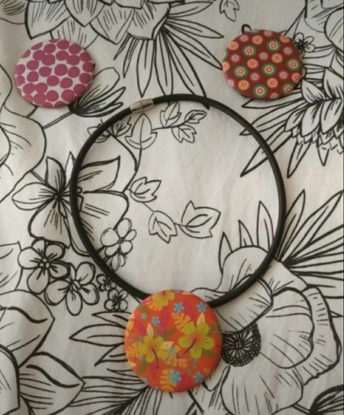 Collier sandow avec pendentif interchangeables - photo numéro 3