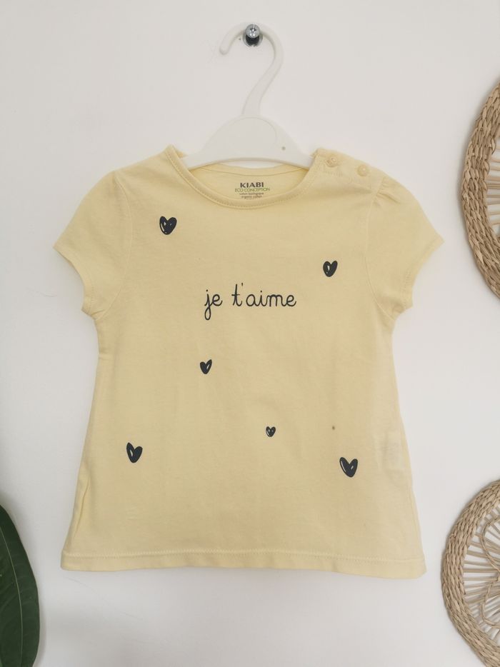 Lot de 3 Tee-shirts pastels Kiabi - Pat et Ripaton 18 Mois - photo numéro 6