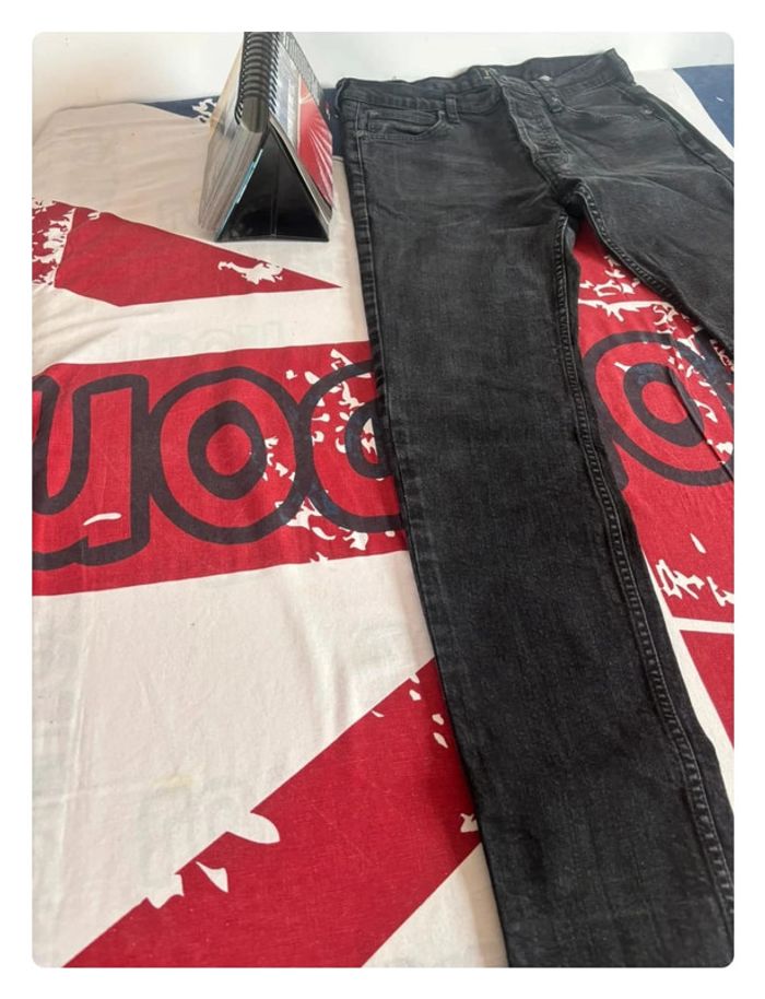 Jeans Lee noir chiné taille 38 slim - photo numéro 11