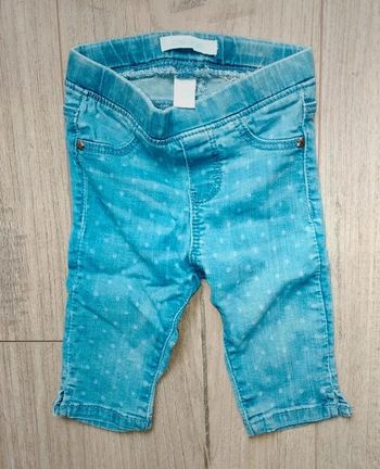 Legging jean Obaibi 3 mois réglable