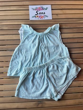 Ensemble en coton tex 5 ans