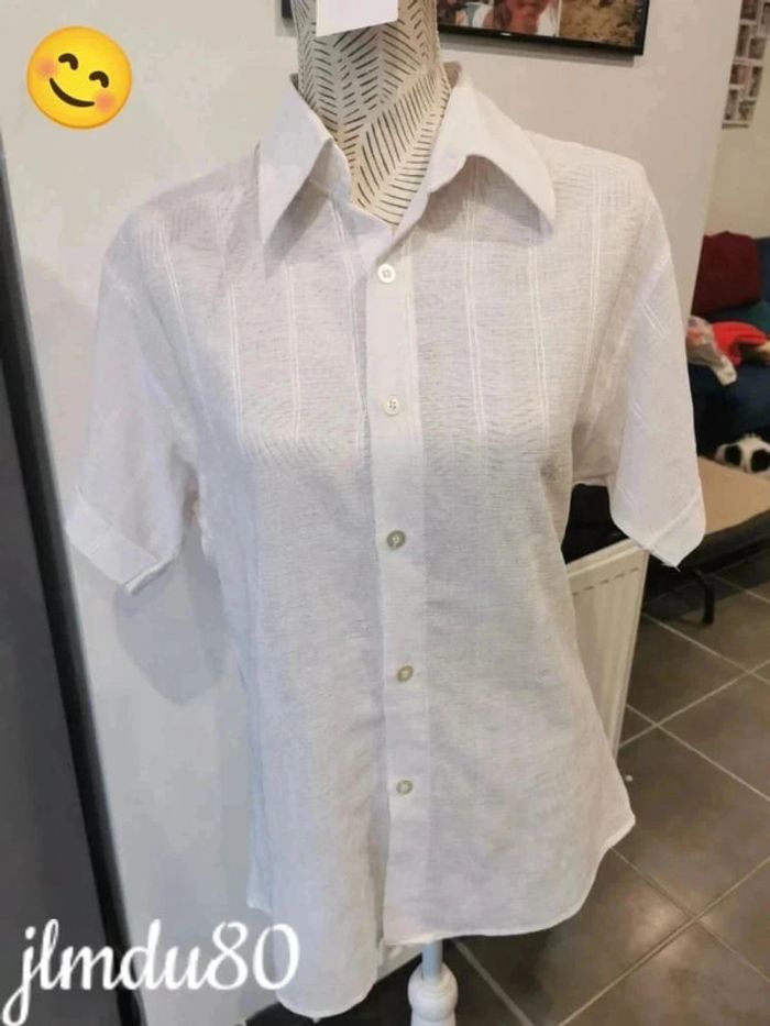 Très beau chemisier vintage 40 - photo numéro 2