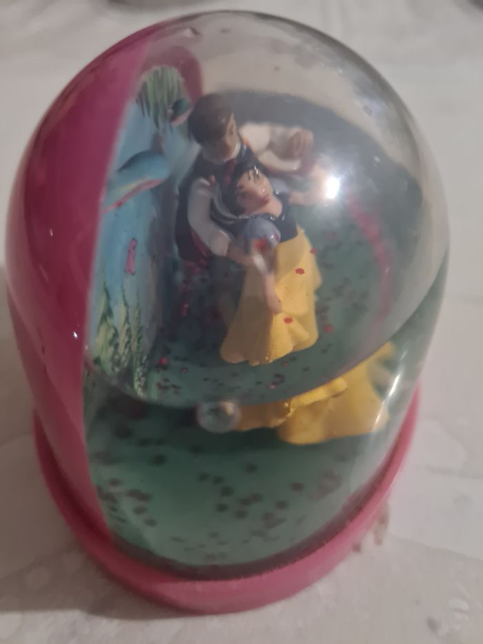 Boule à pailles blanche neige Disney - photo numéro 2