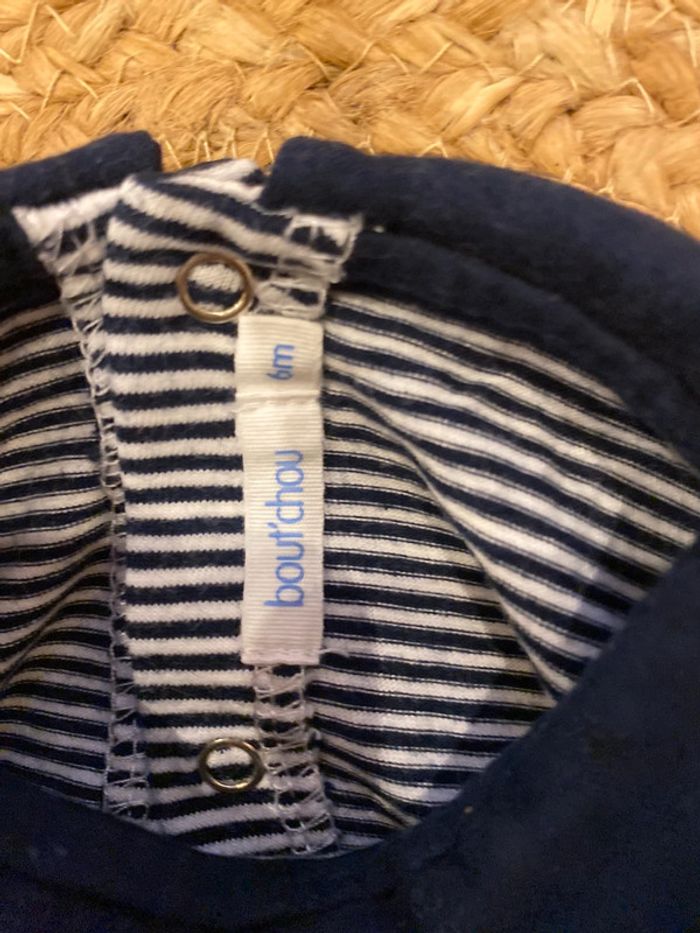 Tee-shirt manches longues fille 6 mois Bout’chou - photo numéro 2