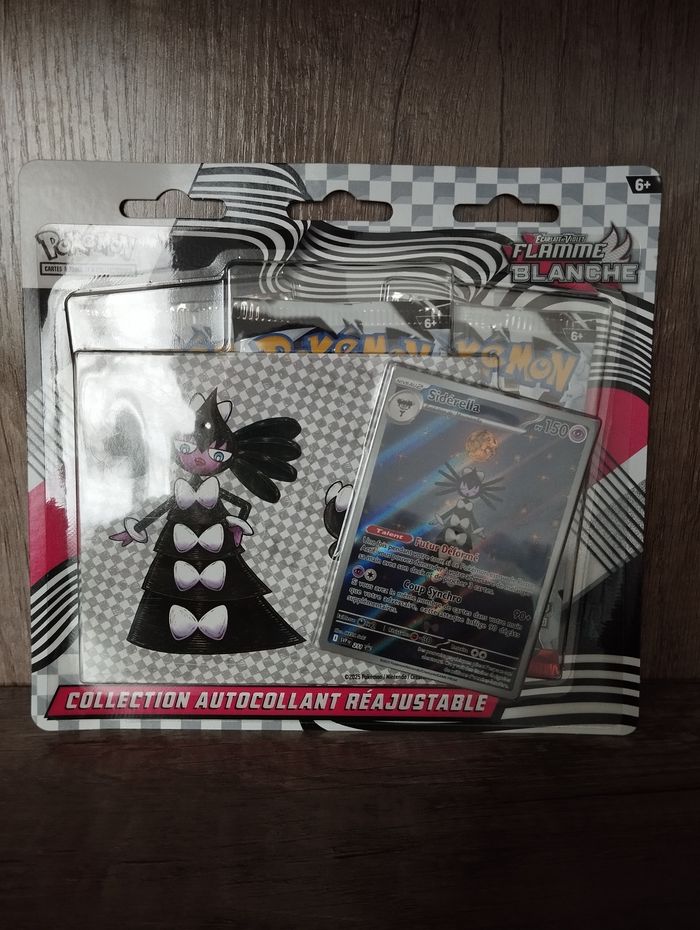 Pokémon tripack flamme Blanche Siderella