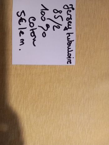 coupon de jersey jaune