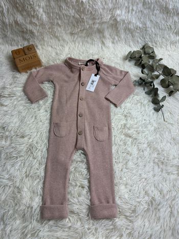 Combinaison rose 1+ in the family taille 6 mois
