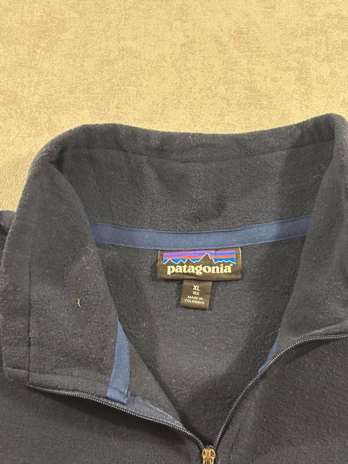 Polaire Quart zip / quarter zip Patagonia Bleu marine XL - photo numéro 6