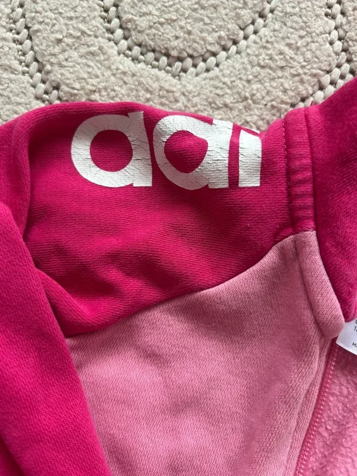 Veste Adidas rose - photo numéro 3
