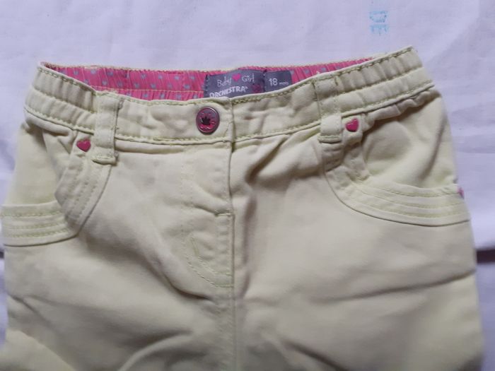 Pantalon jaune clair - photo numéro 2