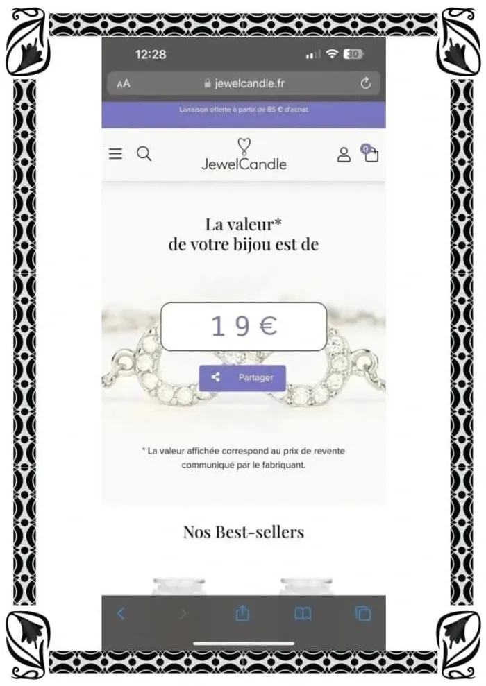 Boucle d’oreille fleur - photo numéro 3