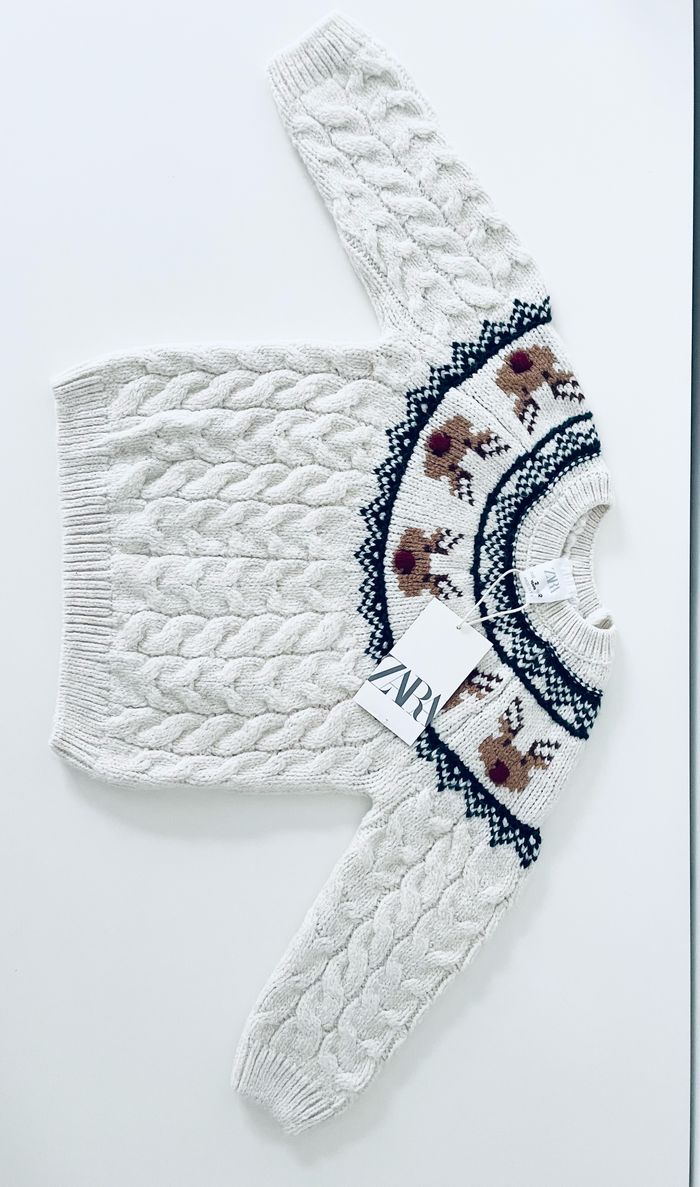 Pull de Noël Zara - photo numéro 2