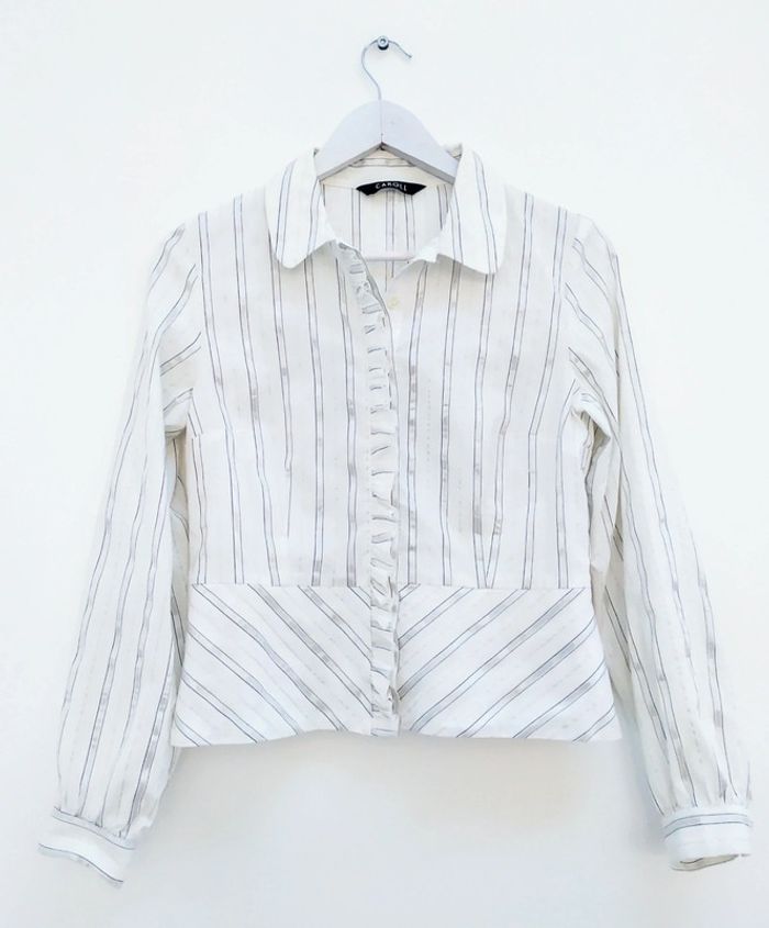 Joli chemisier Caroll taille 40