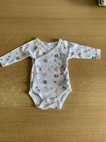 Body manches longues 1 mois