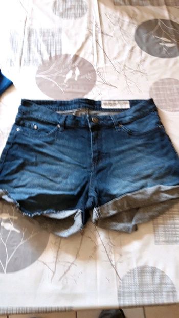 Short en jean t38