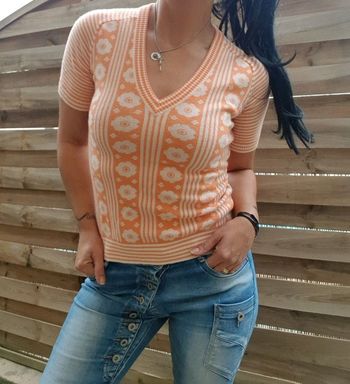 Pull rétro vintage fabrication Française