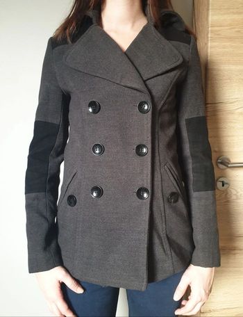 Manteau gris noir