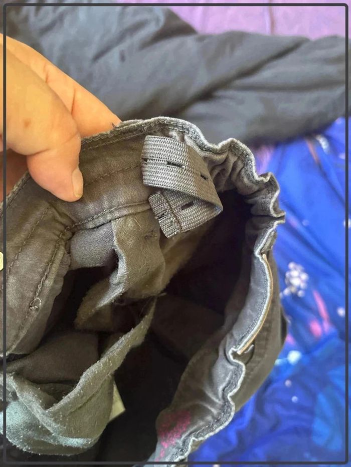 Pantalon taille 12ans marque Lisa rose avec élastique - photo numéro 6
