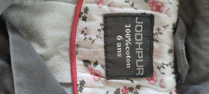 Manteau demi saison marque Jodhpur taille 6 ans pour fille. - photo numéro 5