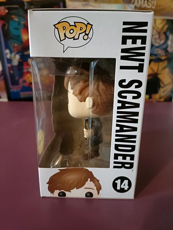 Figurine Funko Pop Newt Scamander 14 limite chase edition rare - photo numéro 4
