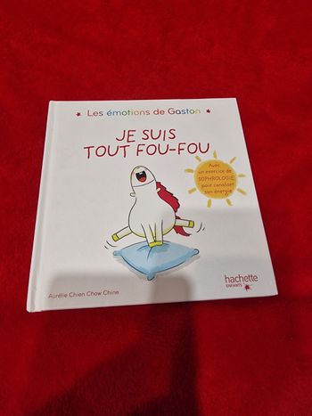 Livre les émotions de Gaston je suis tout foufou
