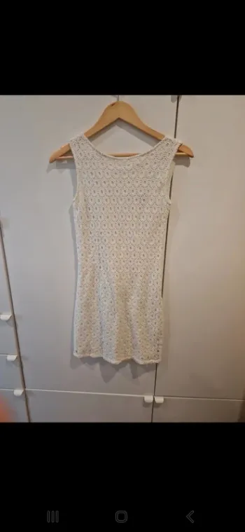 Robe dentelle blanche naf naf taille s Très bon état