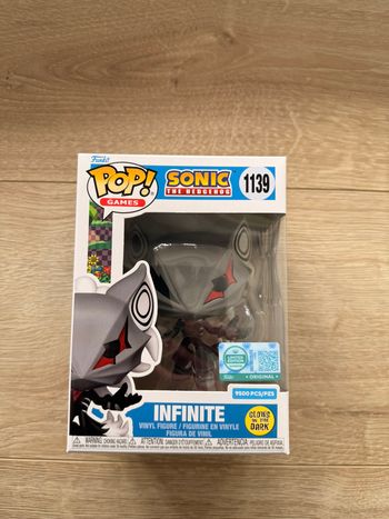 Funko Pop! Sonic Infinite #1139 GLOW - Édition Limitée 9500 PCS - Neuve