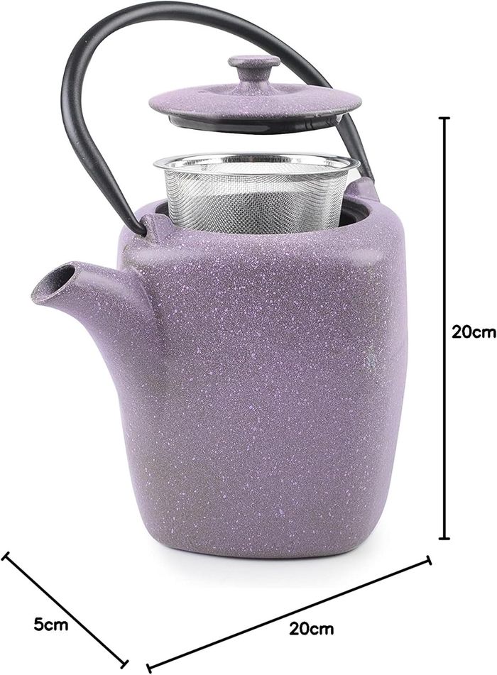 Théière en Fonte Lombok, 1,1 Litre, Intérieur Émaillé, Compatible avec les Plaques à Induction - photo numéro 2