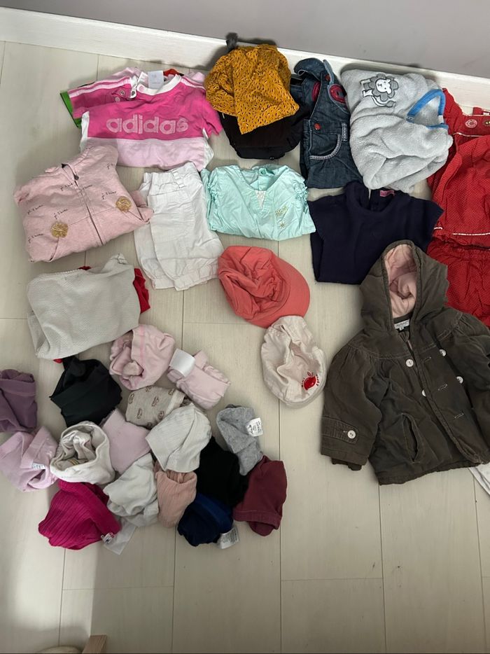 Lots vêtements fille